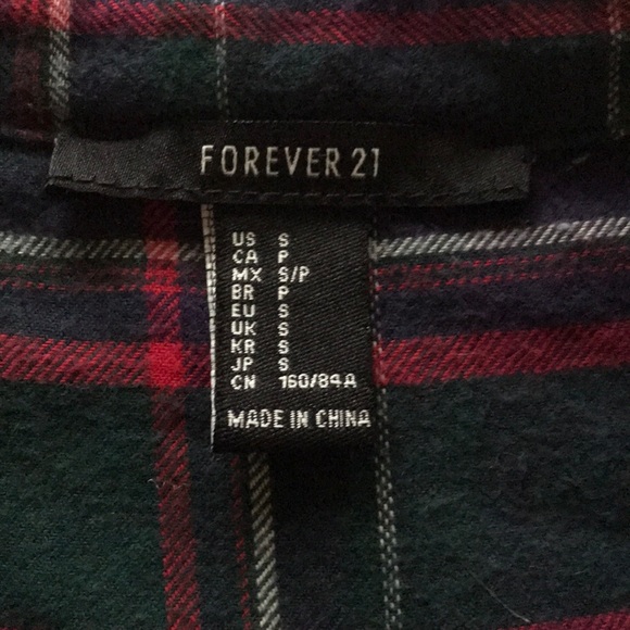 Cropped flannel - Picture 3 of 3